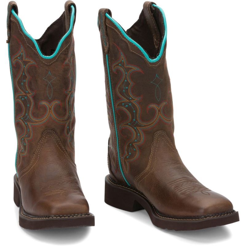 Justin | Women's Raya Brown - Click Image to Close