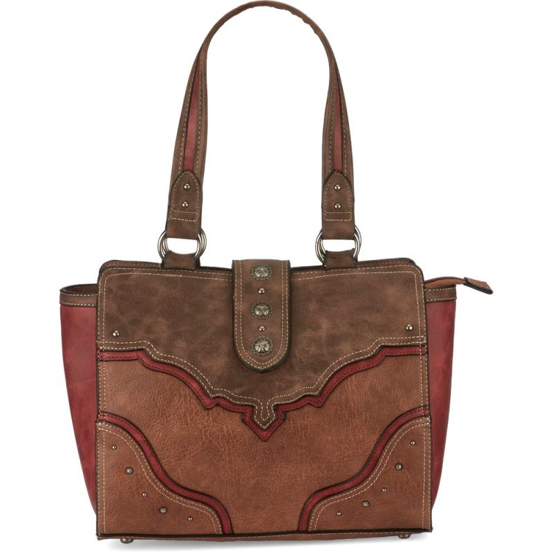 Justin | Women's Tote-Tan - Click Image to Close