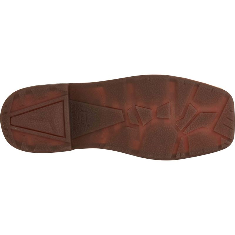 Justin | Men's Resistor Nano Comp Toe Rustic Brown