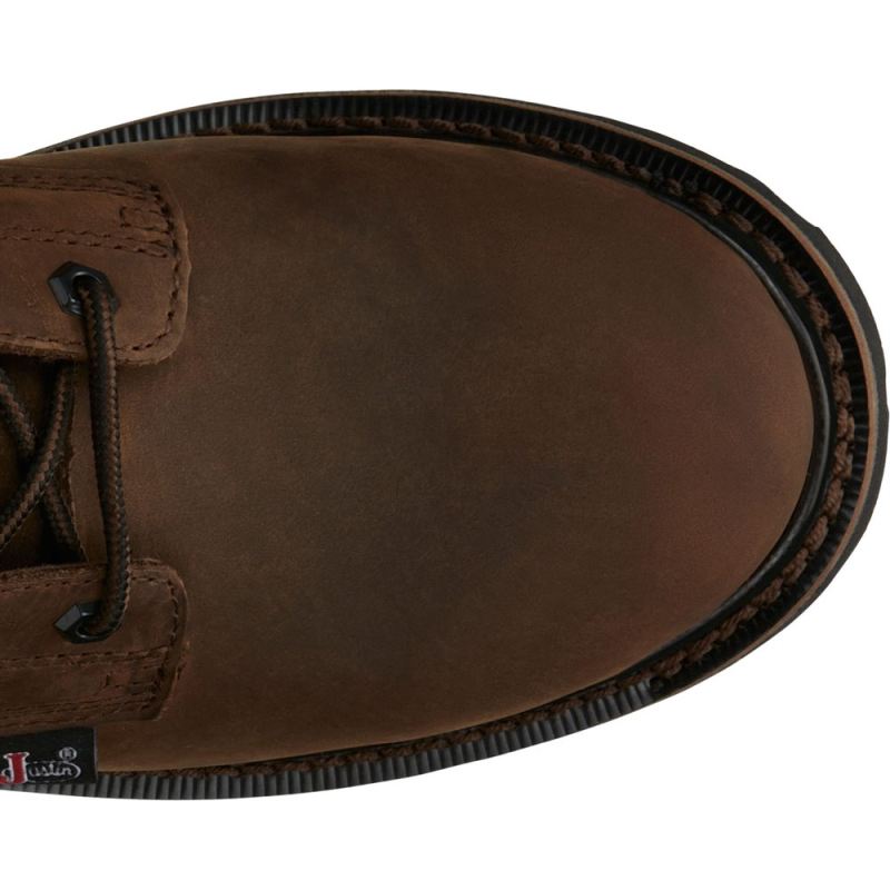 Justin | Men's Drywall Aged Brown