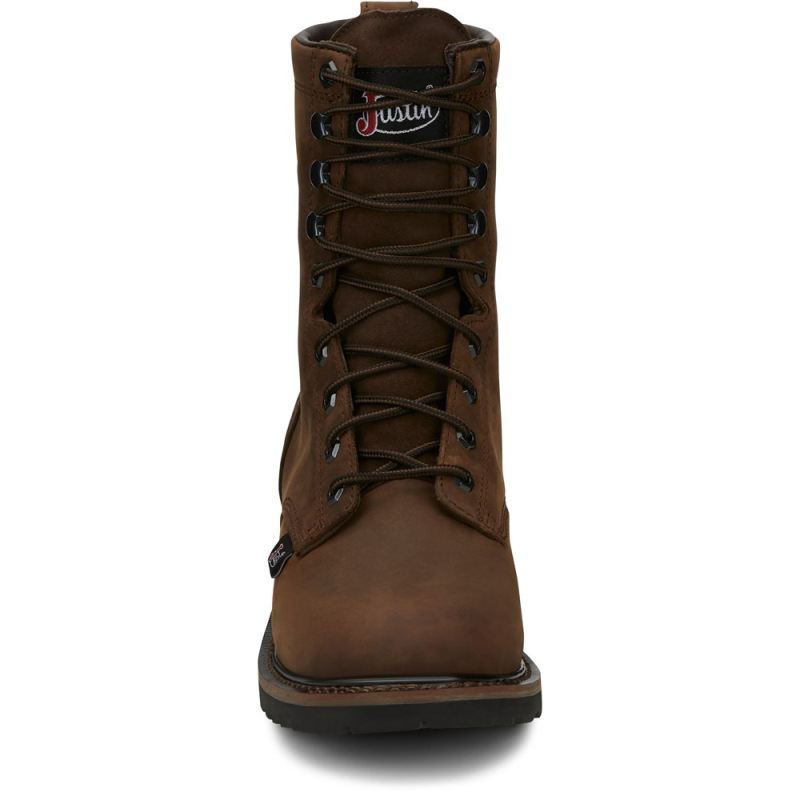 Justin | Men's Drywall Aged Brown