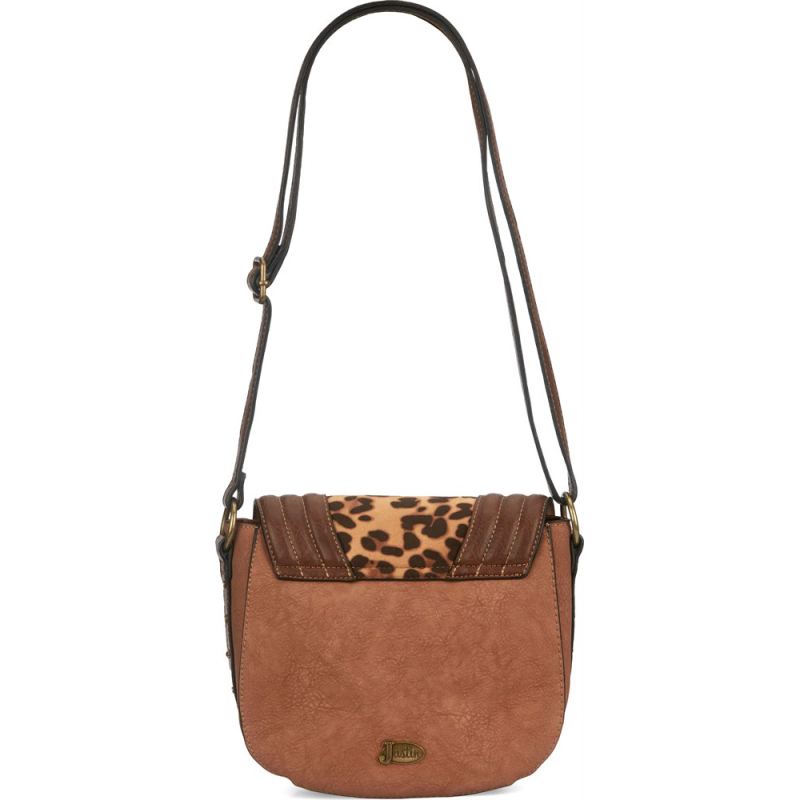 Justin | Women's Saddle Bag-Brown