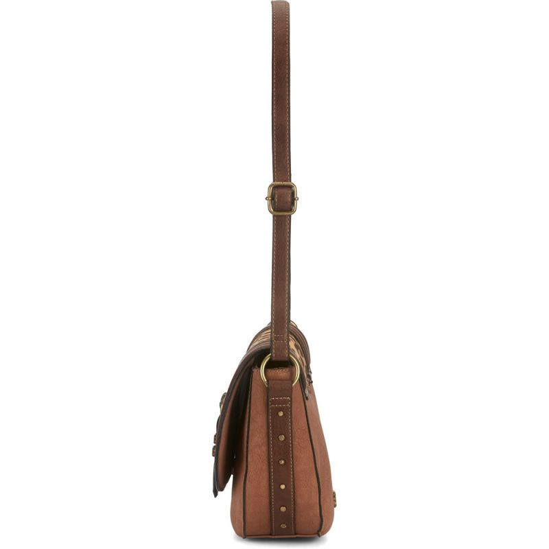 Justin | Women's Saddle Bag-Brown