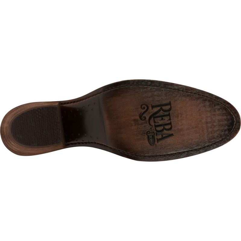 Justin | Women's Mcalester Full Quill Nicotine Brown