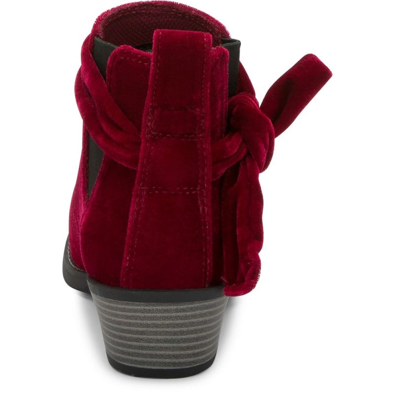 Justin | Women's Chellie Velvet Red