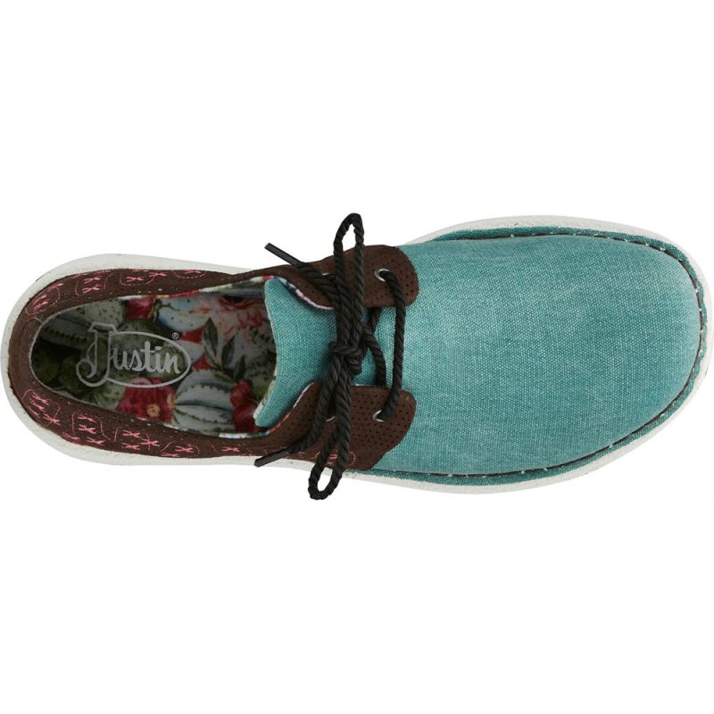 Justin | Women's Cac-Tie Turquoise