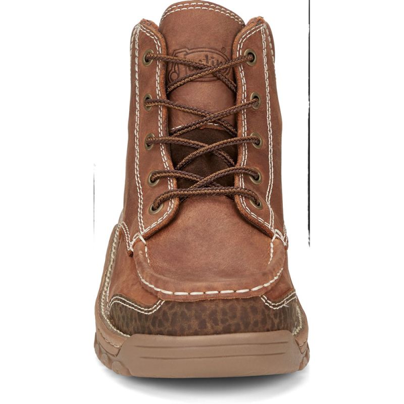 Justin | Men's Corbett Barley Brown