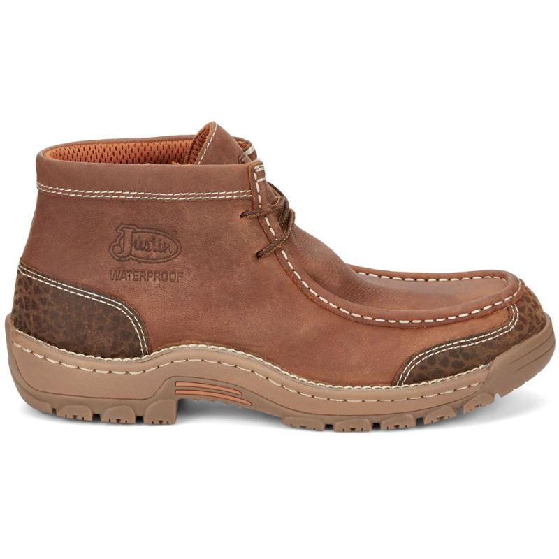 Justin | Men's Crafton Barley Brown