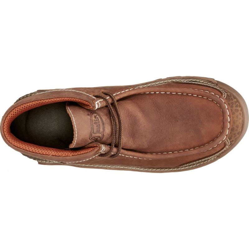 Justin | Men's Crafton Barley Brown