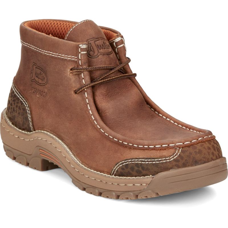 Justin | Men's Crafton Barley Brown