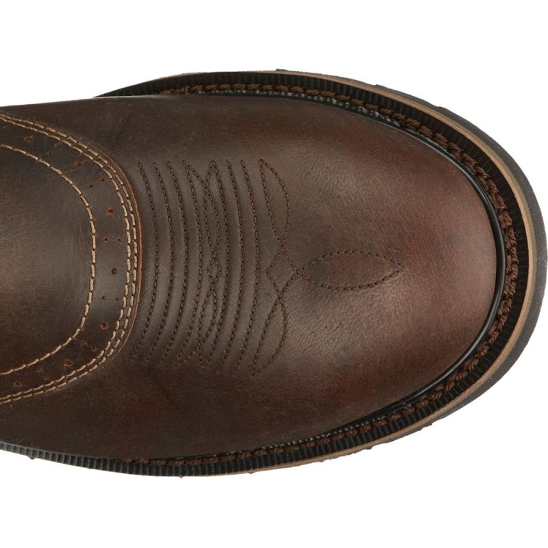 Justin | Men's Superintendent Safety Toe Golden Brown