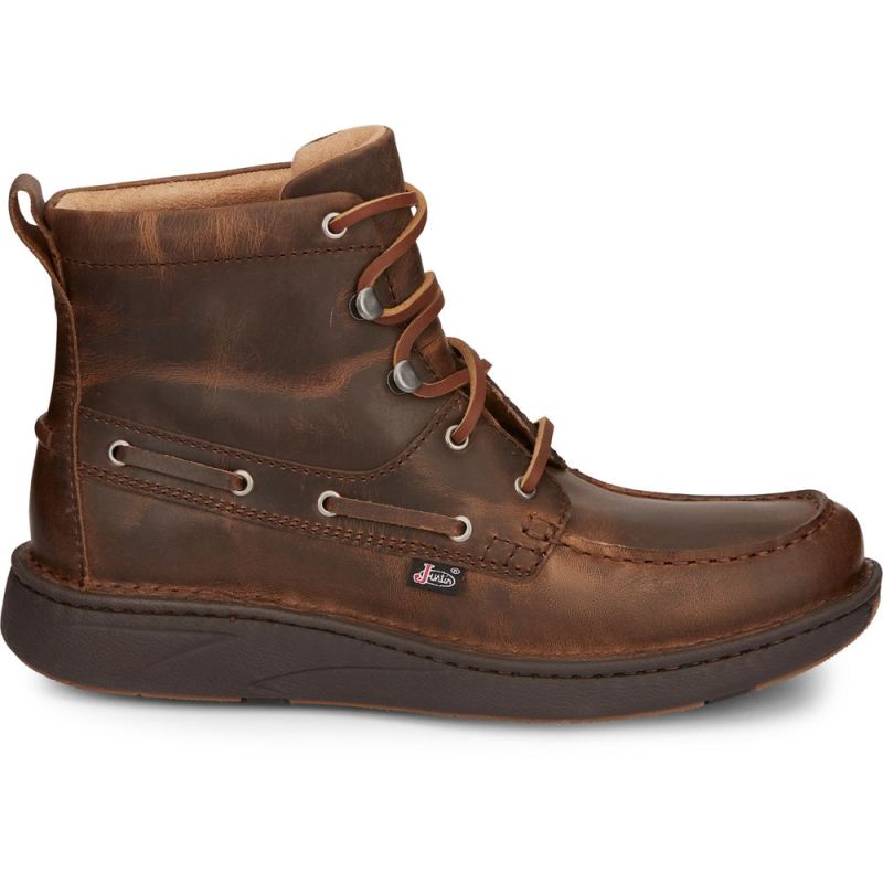 Justin | Men's Lacer Brown