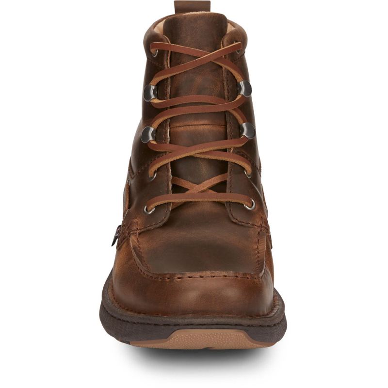 Justin | Men's Lacer Brown