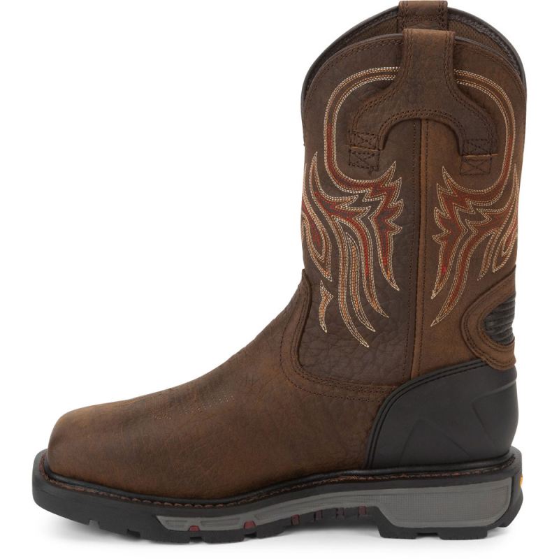 Justin | Men's Driscoll Steel Toe Pecan Brown