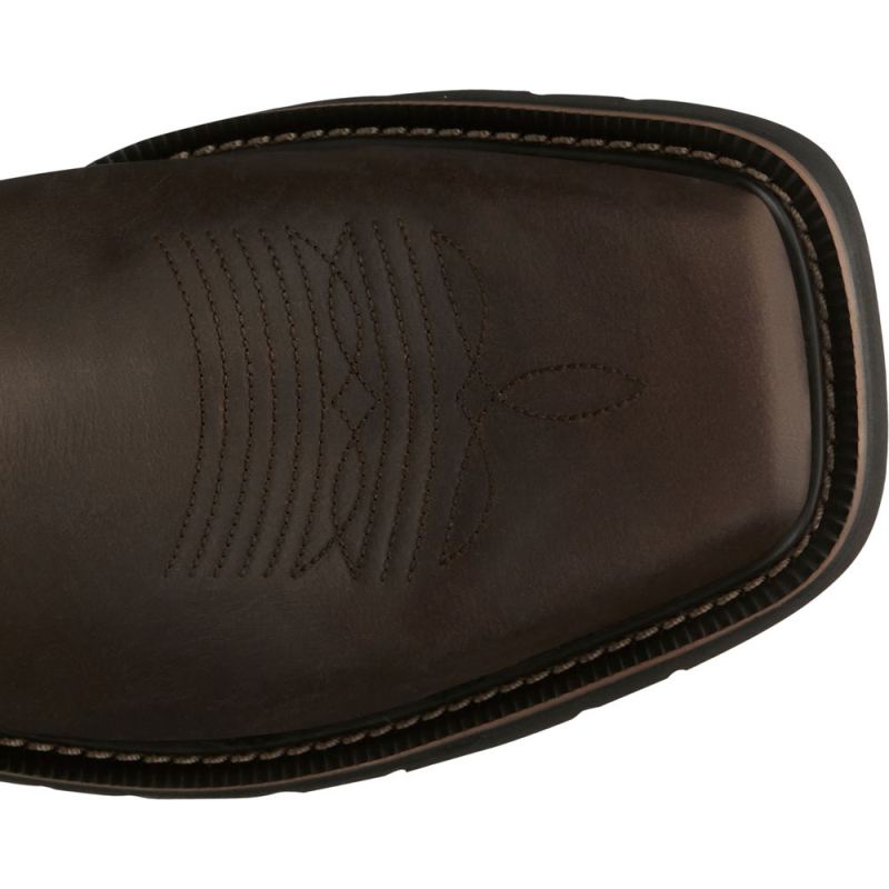 Justin | Men's Driller Dark Brown