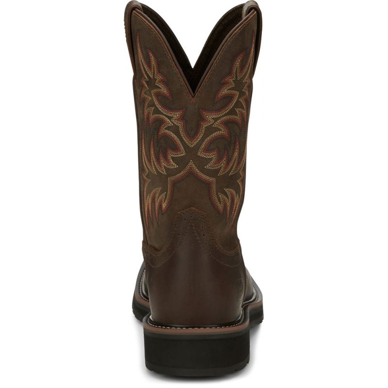 Justin | Men's Driller Dark Brown