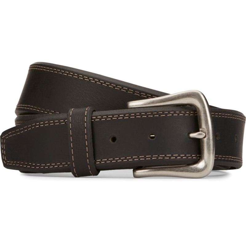 Justin | Men's Carson Belt Black