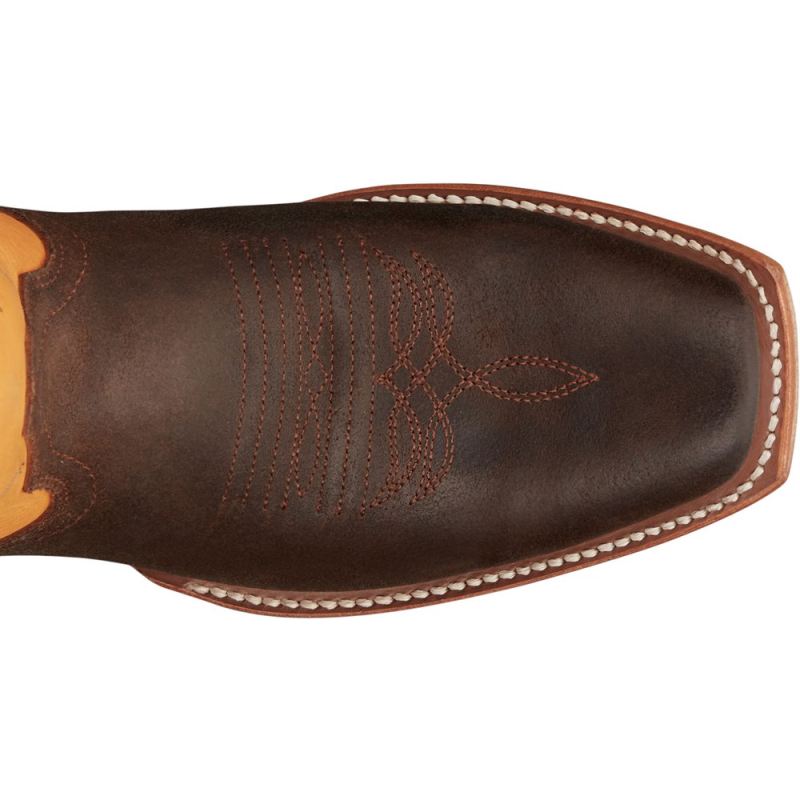 Justin | Men's Billet Brown