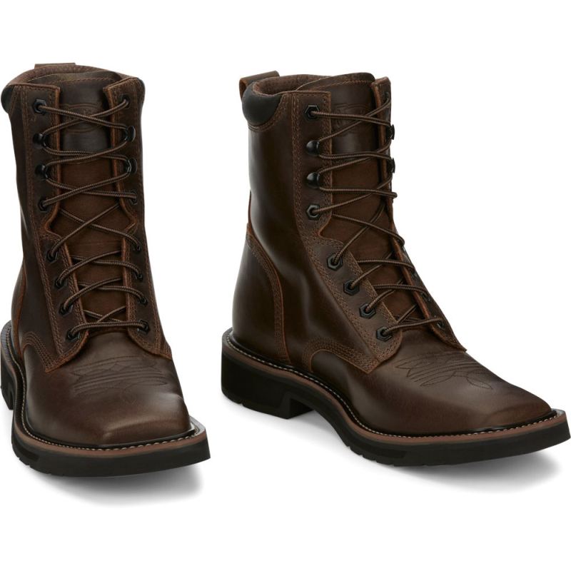 Justin | Men's Pulley Aged Brown