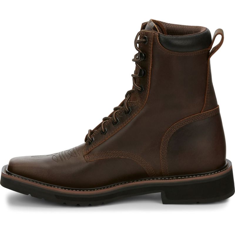 Justin | Men's Pulley Aged Brown